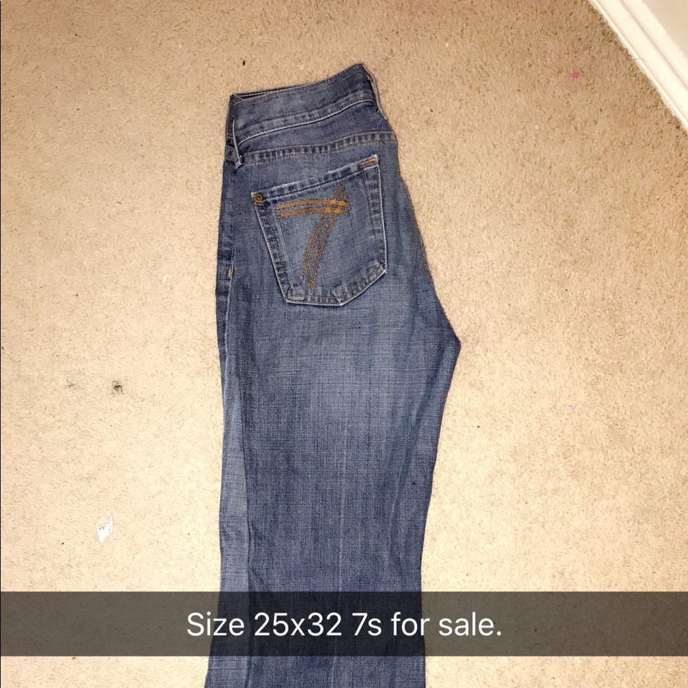 7 for all man kind dojo jeans!